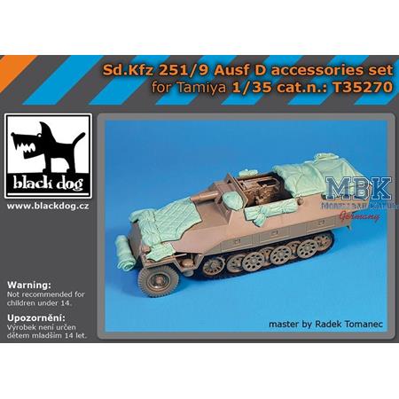 Sd.Kfz 251/9 Ausf. D accessories set