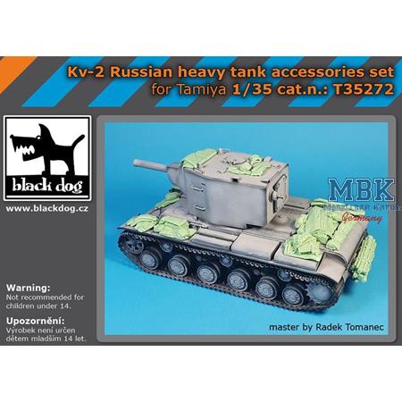 KV-2 Russian heavy tank accessories set