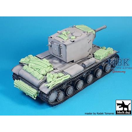 KV-2 Russian heavy tank accessories set