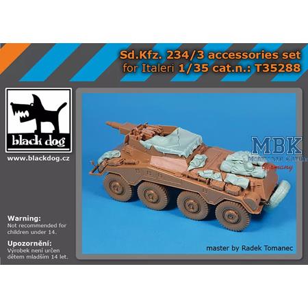 Sd.Kfz. 234/3 accessories set