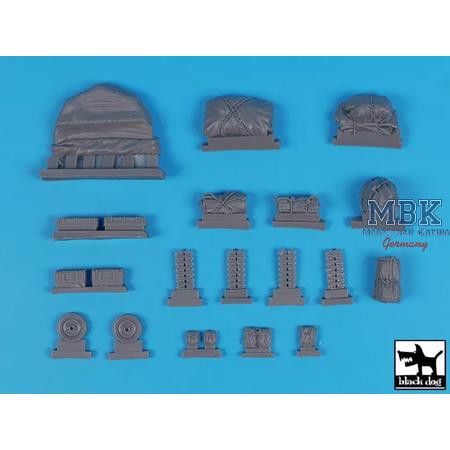 British anti tank gun Archer accessories