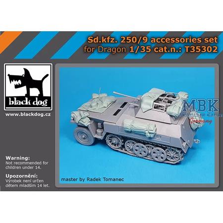 Sd.Kfz 250/9 accessories set