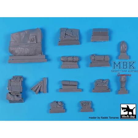 German 12,8 cm Sturer Emil accessories set