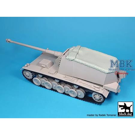 German 12,8 cm Emil canvas