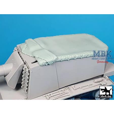German 12,8 cm Emil canvas
