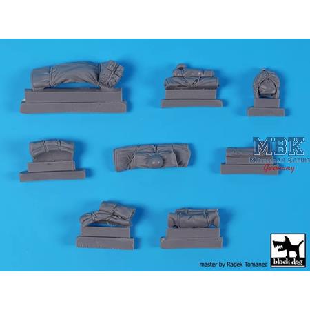 BA-10 Soviet armored car accessories set