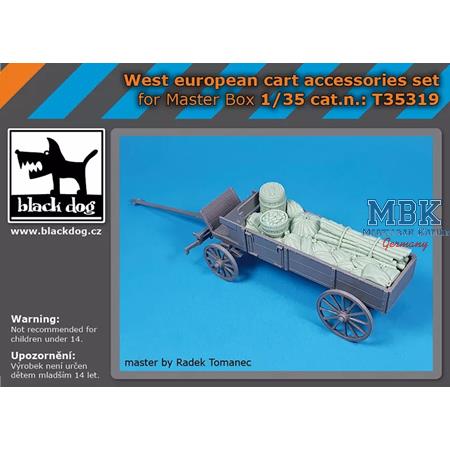 West european cart accessories set