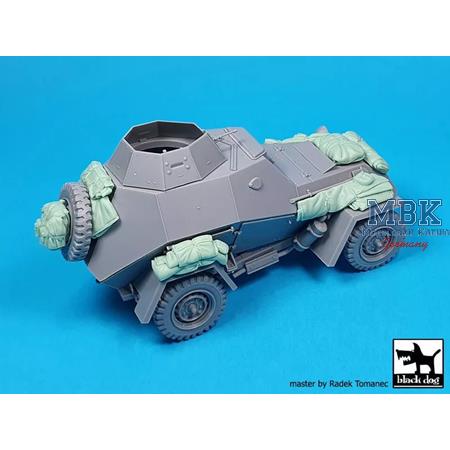 BA 64 B Soviet armoured car accessories set