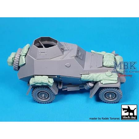 BA 64 B Soviet armoured car accessories set