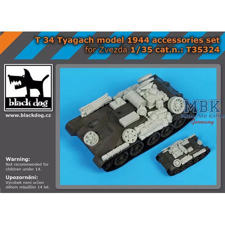 T 34 Tyagach model 1944 accessories set