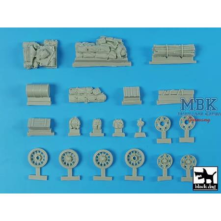 T 34 Tyagach model 1944 accessories set