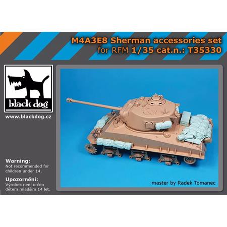M4A3E8 Sherman accessories set