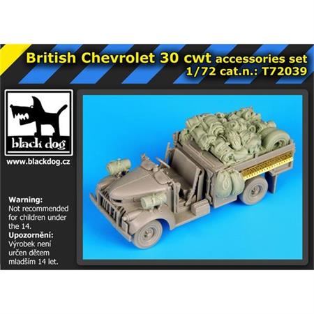 British Chevrolet 30cwt accessories set