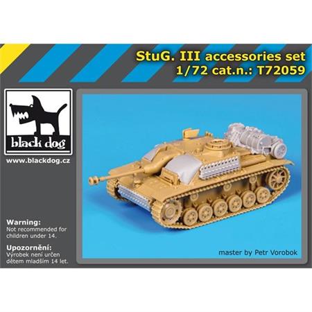 Stug III accessories set