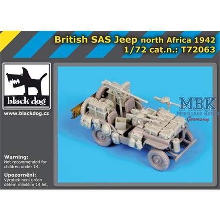 British SAS jeep  North Africa 1942 Conversion Set