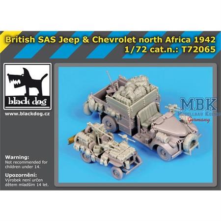 British SAS jeep - chevrolet Conversion Set