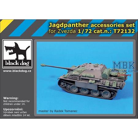Jagdpanther accessories set / Zubehör 1/72