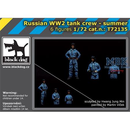 Russian WWII Tank Crew Summer / Sommer 1/72