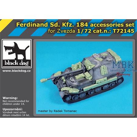 Ferdinand Sd Kfz 184 accessories set / Zubehör