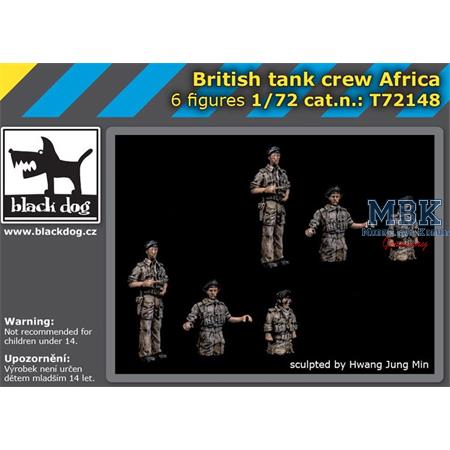 British Tank crew in Africa