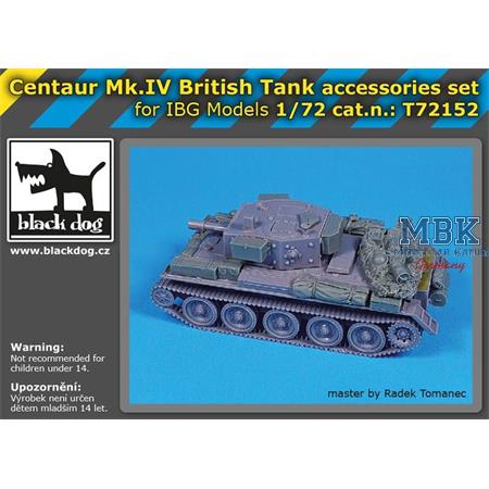 Centaur Mk. IV British tank accessories set