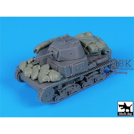 M13/40 Italian tank accessories set  1 : 72