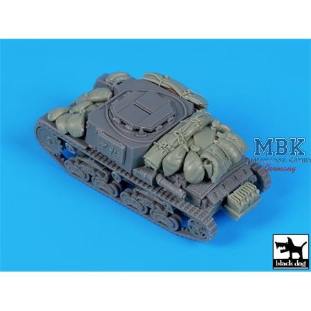 Caro comando M13/40 accessories set 1 : 72