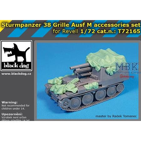 Sturmpanzer 38 Grille Ausf M accessories set 1:72