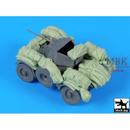 DAC Mk I British armoured car accessories set 1:72