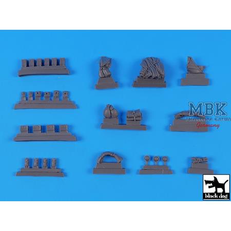 DAC Sawn off armoured car accessories set 1:72