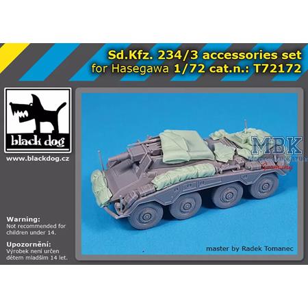 Sd.Kfz. 234/3 accessories set 1:72