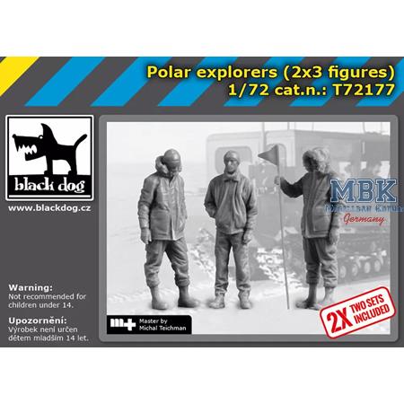Polar explorers (2x3 figures)