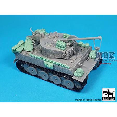 Bergepanzer Tiger I accessories set (for Dragon)
