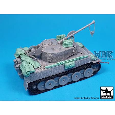 Bergepanzer Tiger I accessories set (for Dragon)