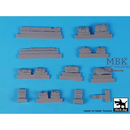 Bergepanzer Tiger I accessories set (for Dragon)