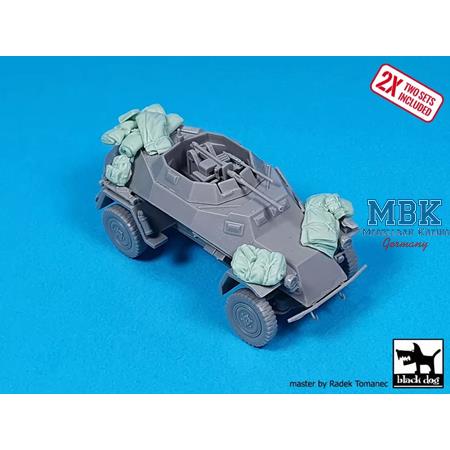 Sd.Kfz 222 Panzerspähwagen accessories set