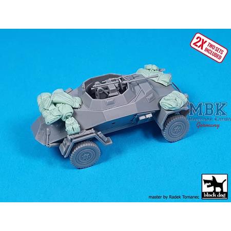 Sd.Kfz 222 Panzerspähwagen accessories set