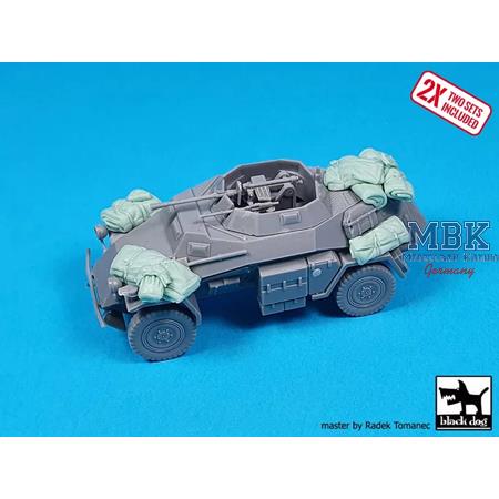 Sd.Kfz 222 Panzerspähwagen accessories set