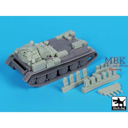 Cromwell armored recovery vehicle accessories