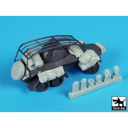 Sd.Kfz. 232 6 Rad car accessories set (f. Italeri)