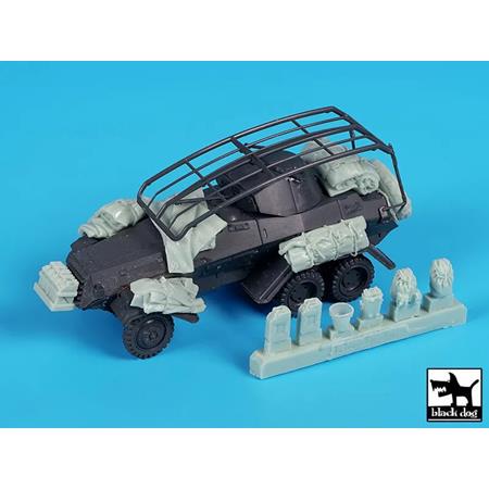 Sd.Kfz. 232 6 Rad car accessories set (f. Italeri)