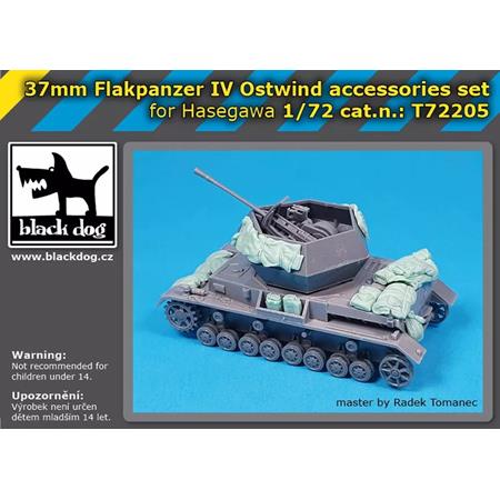 37 mm Flakpanzer IV Ostwind accessories (Italeri)
