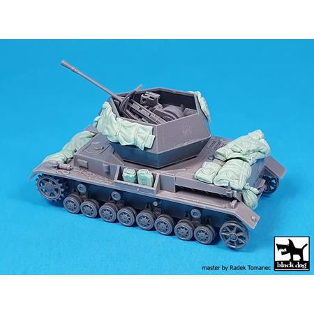 37 mm Flakpanzer IV Ostwind accessories (Italeri)