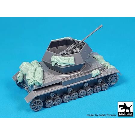 37 mm Flakpanzer IV Ostwind accessories (Italeri)