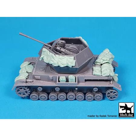37 mm Flakpanzer IV Ostwind accessories (Italeri)