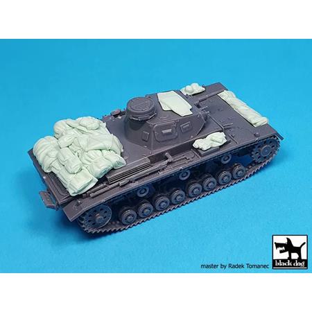 Panzerkampfwagen III Ausf.D accessories set