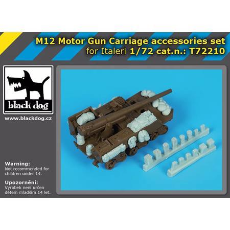 M12 Motor Gun Carriage accessories set