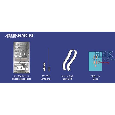 Grade Up for Mitsubishi Lancer RAC Rally 1984 1:24