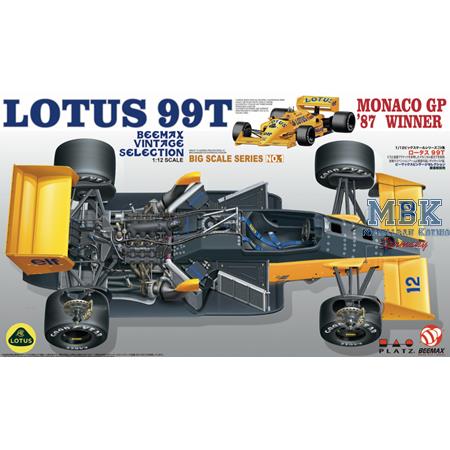 Lotus 99T 1987 World Champion Monaco GP Senna 1:12