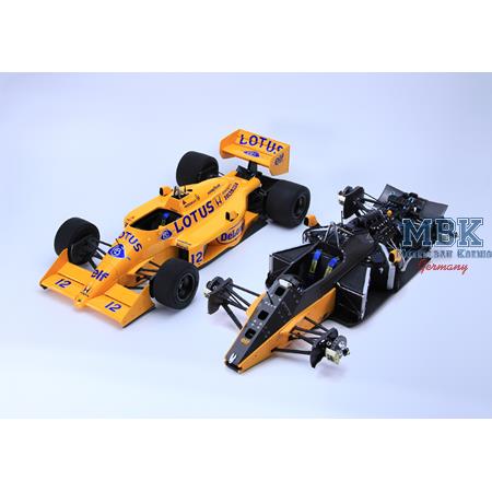 Lotus 99T 1987 World Champion Monaco GP Senna 1:12